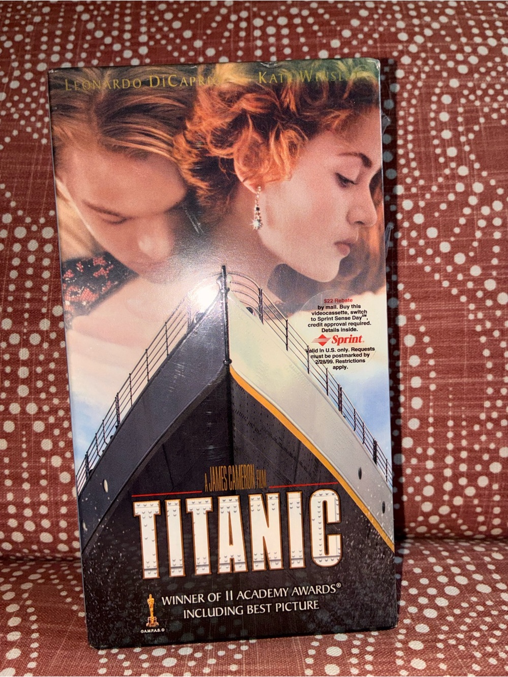 Titanic VHS 1998 2-Tape Set BRAND NEW Factory Sealed Paramount Pan & Scan